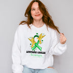 Lymphoma Awareness Bird Design - Lymphoma Unisex Crewneck T-Shirt Sweatshirt Hoodie