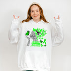 Lymphoma Awareness Butterfly Design - Lymphoma Unisex Crewneck T-Shirt Sweatshirt Hoodie