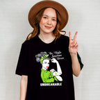 Unbreakable Lymphoma Warrior - Lymphoma Unisex Crewneck T-Shirt Sweatshirt Hoodie