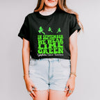 We Wear Lime Green - Lymphoma Unisex Crewneck T-Shirt Sweatshirt Hoodie