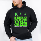 We Wear Lime Green - Lymphoma Unisex Crewneck T-Shirt Sweatshirt Hoodie
