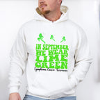 We Wear Lime Green - Lymphoma Unisex Crewneck T-Shirt Sweatshirt Hoodie