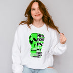 His Fight Is My Fight - Lymphoma Unisex Crewneck T-Shirt Sweatshirt Hoodie