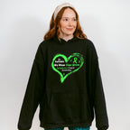 Wear Green Heart Design - Lymphoma Unisex Crewneck T-Shirt Sweatshirt Hoodie