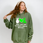 Peace Love Cure - Lymphoma Unisex Crewneck T-Shirt Sweatshirt Hoodie