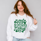 Happy St Patrick's Day Design - St. Patrick's Day Theme Unisex Crewneck T-Shirt Sweatshirt Hoodie