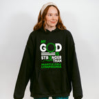 My God Is Stronger - Lymphoma Unisex Crewneck T-Shirt Sweatshirt Hoodie