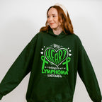 My Heart Belongs To A Warrior - Lymphoma Unisex Crewneck T-Shirt Sweatshirt Hoodie