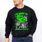 I'm Ready To Crush T-Rex - Lymphoma Unisex Crewneck T-Shirt Sweatshirt Hoodie