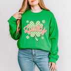Lucky Clover Design - St. Patrick's Day Theme Unisex Crewneck T-Shirt Sweatshirt Hoodie