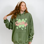 Lucky Clover Design - St. Patrick's Day Theme Unisex Crewneck T-Shirt Sweatshirt Hoodie
