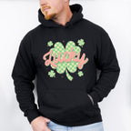 Lucky Clover Design - St. Patrick's Day Theme Unisex Crewneck T-Shirt Sweatshirt Hoodie
