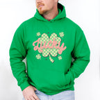 Lucky Clover Design - St. Patrick's Day Theme Unisex Crewneck T-Shirt Sweatshirt Hoodie