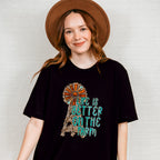 Life is Better On The Farm Design - Farmer Unisex Crewneck T-Shirt Sweatshirt Hoodie