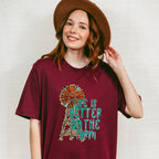 Life is Better On The Farm Design - Farmer Unisex Crewneck T-Shirt Sweatshirt Hoodie