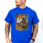 Flower Love Design - Farmer Unisex Crewneck T-Shirt Sweatshirt Hoodie