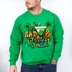 Bad & Boozy - St. Patrick's Day Theme Unisex Crewneck T-Shirt Sweatshirt Hoodie