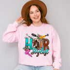 Hair Stylist Doodles - Hair Stylist Unisex Crewneck T-Shirt Sweatshirt Hoodie