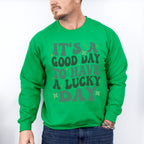 It's a Good Day To Have a Lucky Day - St. Patrick's Day Theme Unisex Crewneck T-Shirt Sweatshirt Hoodie