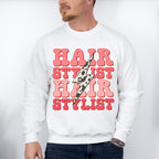 Lightning Hairstylist Design - Hair Stylist Unisex Crewneck T-Shirt Sweatshirt Hoodie