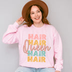 Hair Queen Design - Hair Stylist Unisex Crewneck T-Shirt Sweatshirt Hoodie