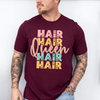 Hair Queen Design - Hair Stylist Unisex Crewneck T-Shirt Sweatshirt Hoodie