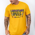 Librarians Rule Design - Librarian Unisex Crewneck T-Shirt Sweatshirt Hoodie