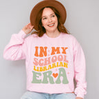 In My School Librarian Era Design - Librarian Unisex Crewneck T-Shirt Sweatshirt Hoodie