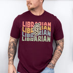 Retro Librarian Design - Librarian Unisex Crewneck T-Shirt Sweatshirt Hoodie