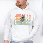 Retro Librarian Design - Librarian Unisex Crewneck T-Shirt Sweatshirt Hoodie