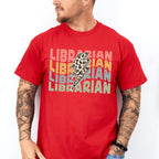 Retro Librarian Design - Librarian Unisex Crewneck T-Shirt Sweatshirt Hoodie