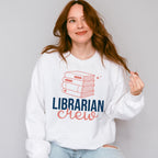 Librarian Crew Design - Librarian Unisex Crewneck T-Shirt Sweatshirt Hoodie
