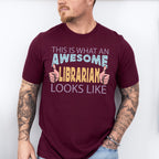 Awesome Librarian Design - Librarian Unisex Crewneck T-Shirt Sweatshirt Hoodie