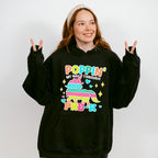 Poppin My Way Through Pre-k Design - Pre-K Unisex Crewneck T-Shirt Sweatshirt Hoodie
