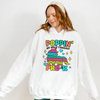 Poppin My Way Through Pre-k Design - Pre-K Unisex Crewneck T-Shirt Sweatshirt Hoodie