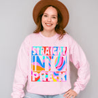 Straight Into Pre-k Design - Pre-K Unisex Crewneck T-Shirt Sweatshirt Hoodie