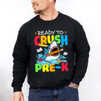 Ready To Crush Pre-k Design - Pre-K Unisex Crewneck T-Shirt Sweatshirt Hoodie
