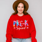 Pre-k Squad Design - Pre-K Unisex Crewneck T-Shirt Sweatshirt Hoodie