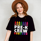Pre-k Crew Pencil Design - Pre-K Unisex Crewneck T-Shirt Sweatshirt Hoodie