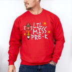 Lil Miss Pre-k Design - Pre-K Unisex Crewneck T-Shirt Sweatshirt Hoodie