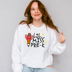 Lil Miss Pre-k Design - Pre-K Unisex Crewneck T-Shirt Sweatshirt Hoodie