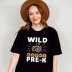 Wild About Pre-k Design - Pre-K Unisex Crewneck T-Shirt Sweatshirt Hoodie