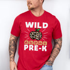 Wild About Pre-k Design - Pre-K Unisex Crewneck T-Shirt Sweatshirt Hoodie