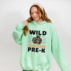 Wild About Pre-k Design - Pre-K Unisex Crewneck T-Shirt Sweatshirt Hoodie