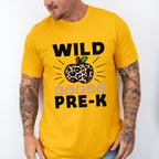 Wild About Pre-k Design - Pre-K Unisex Crewneck T-Shirt Sweatshirt Hoodie
