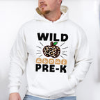 Wild About Pre-k Design - Pre-K Unisex Crewneck T-Shirt Sweatshirt Hoodie