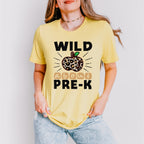 Wild About Pre-k Design - Pre-K Unisex Crewneck T-Shirt Sweatshirt Hoodie