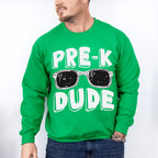 Pre-k Dude Design - Pre-K Unisex Crewneck T-Shirt Sweatshirt Hoodie