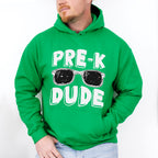 Pre-k Dude Design - Pre-K Unisex Crewneck T-Shirt Sweatshirt Hoodie