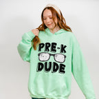Pre-k Dude Design - Pre-K Unisex Crewneck T-Shirt Sweatshirt Hoodie